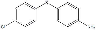 4-氨基-4'-氯二苯硫醚,,结构式