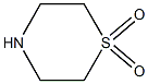 硫代吗啉-1,1-二氧化,,结构式