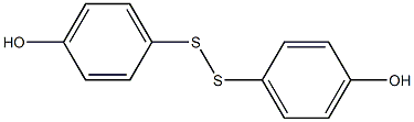 4,4'-二羟基二苯二硫醚,,结构式