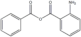 苯哄酰邻氨基苯甲酸 结构式