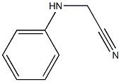 苯氨基乙腈, , 结构式