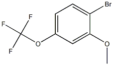 2-methoxy-4-trifluoromethoxybromobenzene Struktur