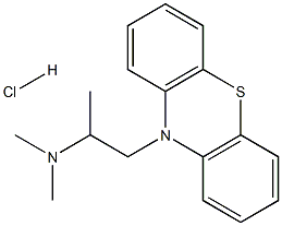 Promethazine hydrochloride tablets Struktur