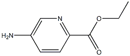 5-氨基-2-吡啶羧酸乙酯, , 结构式