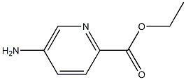 Ethyl 5-amino-2-pyridinecarboxylate Structure