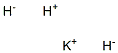 Potassium hydrogen hydride 化学構造式