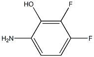 2-羟基-3,4-二氟苯胺 结构式