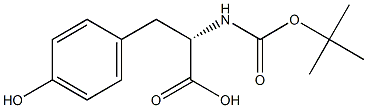 BOC-酪氨酸,,结构式
