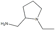 1-乙基-2-氨甲基吡咯烷,,结构式
