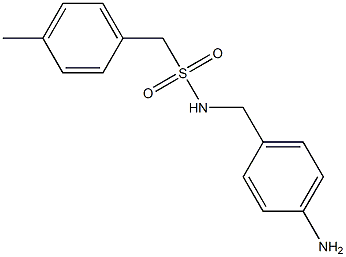 N-(4-Aminobenzyl)-N,4-xylenesulfonamide Struktur