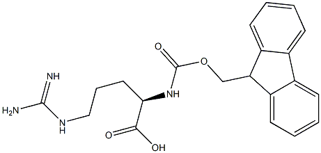 FMOC-D-精氨酸,,结构式