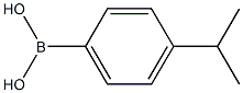 对异丙基苯硼酸,,结构式