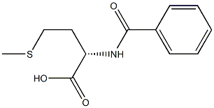 N-苯甲酰蛋氨酸,,结构式