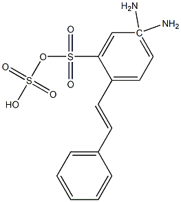 4,4Diaminostilbene-2,2disulfonic Acid, 95+% Structure