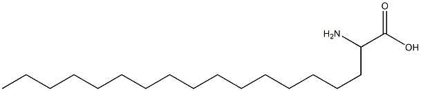 a-AminostearicAcid Struktur