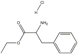 DL-Phenylalanine ethyl ester hydrochloride Structure