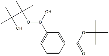 3-(T-BUTOXYCARBONYL)PHENYLBORONICACIDPINACOLESTER Structure