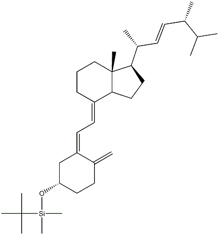 VITAMIN D2-TBDMS-ETHER Struktur