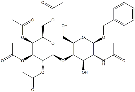 Benzyl2-acetamido-4-O-(2,3,4,6-tetra-O-acetyl-b-D-galactopyranosyl)-2-deoxy-b-D-galactopyranoside