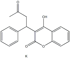 Warfarin Potassium Struktur