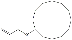 CYCLODODECYL ALLYL ETHER Structure