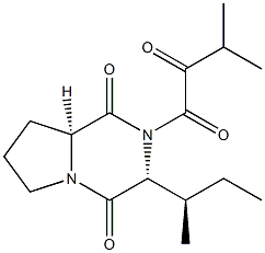 (3R,8aS)-2-(3-Methyl-2-oxobutyryl)-3-[(1R)-1-methylpropyl]-1,2,3,4,6,7 ,8,8a-octahydropyrrolo[1,2-a]pyrazine-1,4-dione