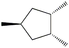 1a,2a,4b-1,2,4-Trimethylcyclopentane.,,结构式