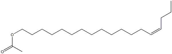 Z-14-Octadecen-1-ol acetate Structure