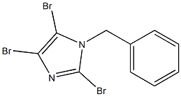 2,4,5-TRIBROMO-1-BENZYL IMIDAZOLE Struktur