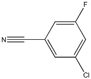 3-FLUORO-5-CHLOROBENZONITRILE 化学構造式