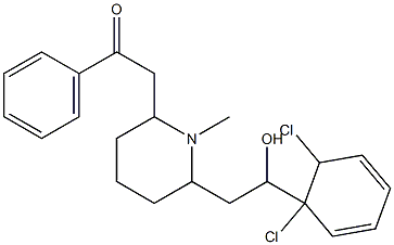 Lobeline chloride Structure