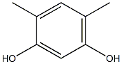 4,6-ジメチルレソルシノール 化学構造式