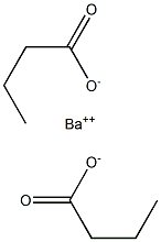 barium butyrate Structure