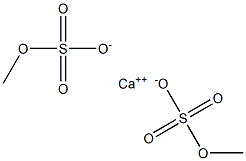 calcium methyl sulfate Struktur
