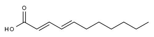 hendecadienoic acid Structure