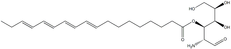 glucosamine-trans-parinarate 化学構造式