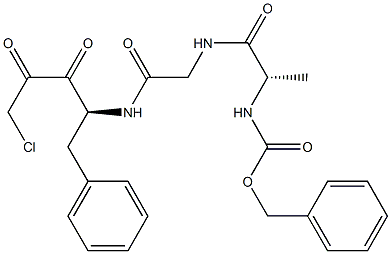 N-(benzyloxycarbonyl)-alanyl-glycyl-phenylalanyl chloromethyl ketone