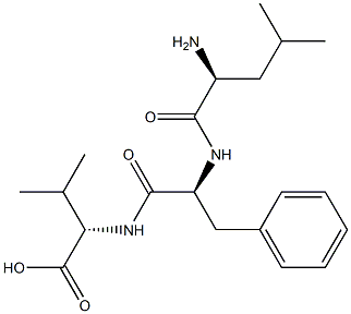 leucyl-phenylalanyl-valine Structure