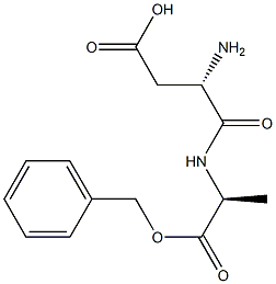 (O-benzyl)aspartylalanine Structure