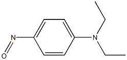 PARA-NITROSODIETHYLANILINE Struktur