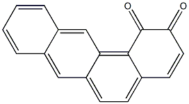 BENZ(A)ANTHRACENE-1,2-QUINONE Structure