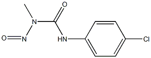 UREA,3-(PARA-CHLOROPHENYL)-1-METHYL-1-NITROSO-,,结构式
