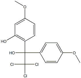 BIS-HYDROXY-METHOXYCHLOR Struktur
