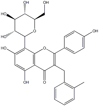 6-XYLOSYL-8-GLUCOSYLAPIGENIN Struktur