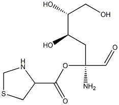 2-GLUCOSAMINETHIAZOLIDINE-4(R)-CARBOXYLICACID Struktur