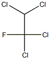 FLUORO-1,1,2,2-TETRACHLOROETHANE Structure