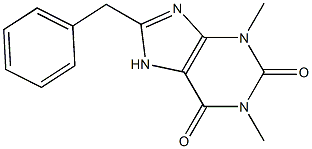 BENZYLTHEOPHYLLINE Structure