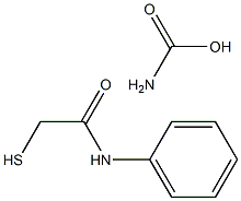 CARBAMICACID,2-MERCAPTOACETANILIDE Struktur
