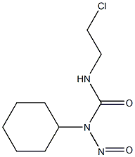 UREA,1-(2-CHLOROETHYL)-3-CYCLOHEXYL-3-NITROSO Struktur