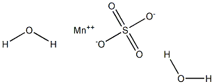 MANGANESE(II)SULFATEDIHYDRATE Struktur